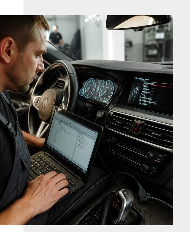 Русификация приборной панели BMW для авто в Южном-Сахалинске от компании