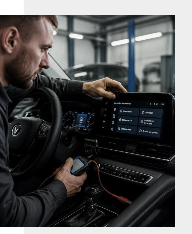 Русификация Changan CS55 и мультимедиа под ключ в Южном-Сахалинске