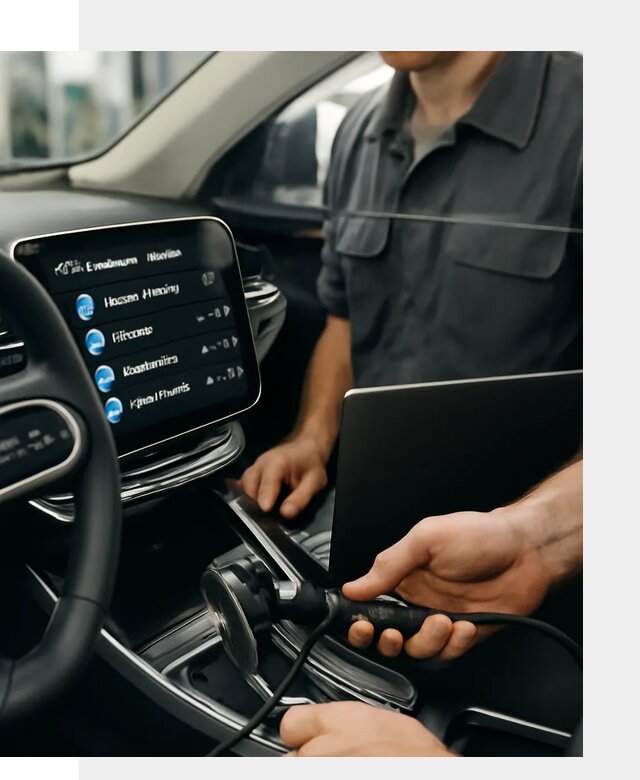 Установка приложений Geely для мультимедиа автомобиля в Южном-Сахалинске