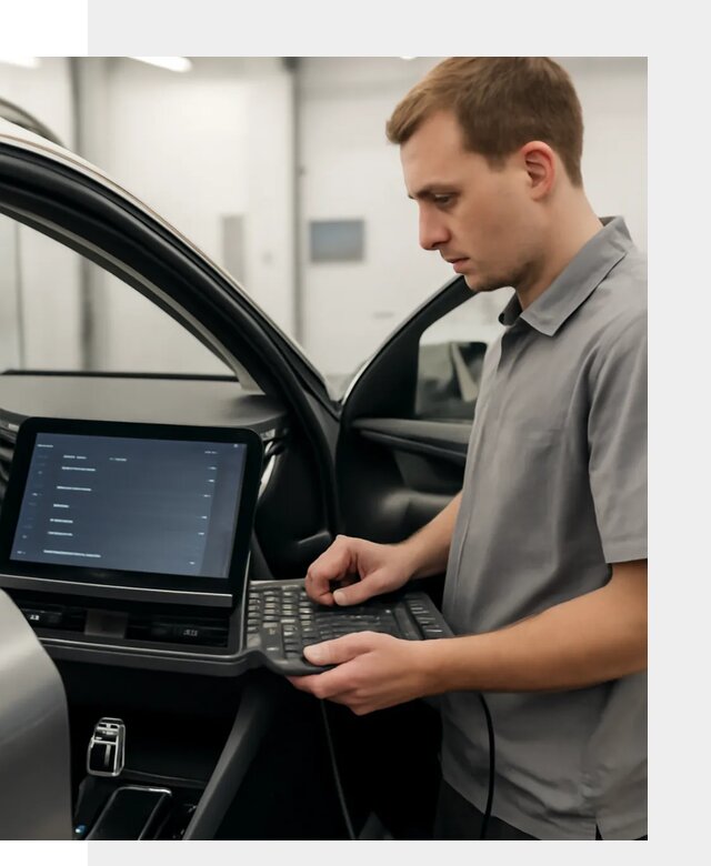 Русификация мультимедиа автомобилей Lynk Co в Южном-Сахалинске