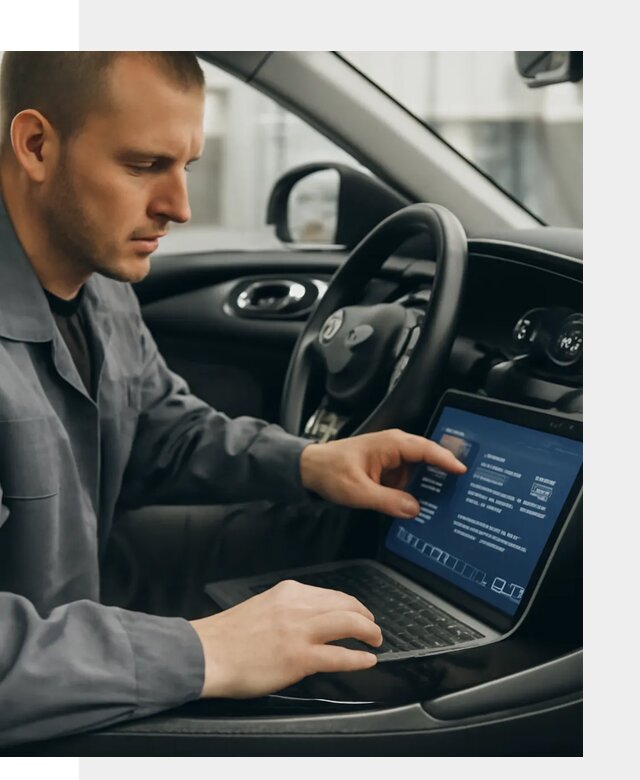 Русификация приборной панели автомобиля Lynk Co в Южном-Сахалинске