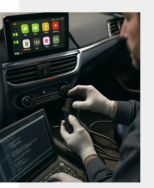 Активация Apple CarPlay в Южном-Сахалинске для штатной мультимедиа