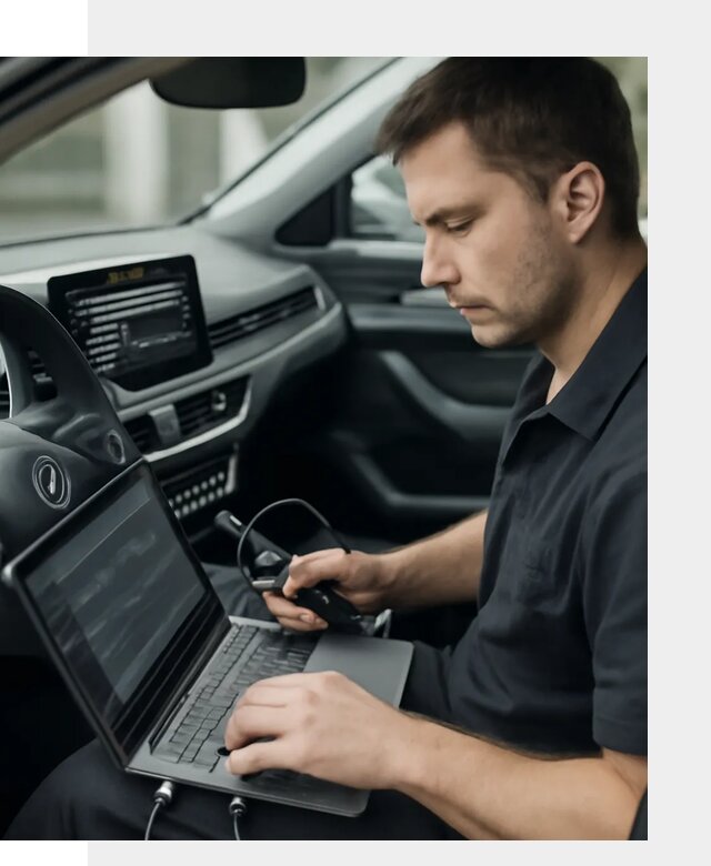 Настройка телематики автомобиля под ключ для авто в Южном-Сахалинске