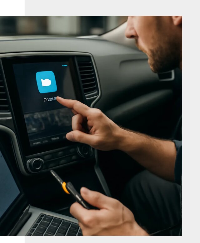 Установка VK Видео на штатный экран автомобиля в Южном-Сахалинске