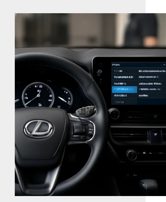Русификация приборной панели Lexus в Южном-Сахалинске по 5682 р. | ФастМобиль-Южн